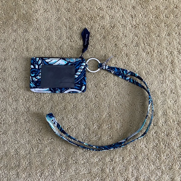 Vera Bradley ID holder/wallet with lanyard - Picture 2 of 2